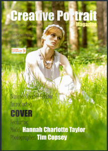 Front Cover of magazine. Photographer Tim Copsey