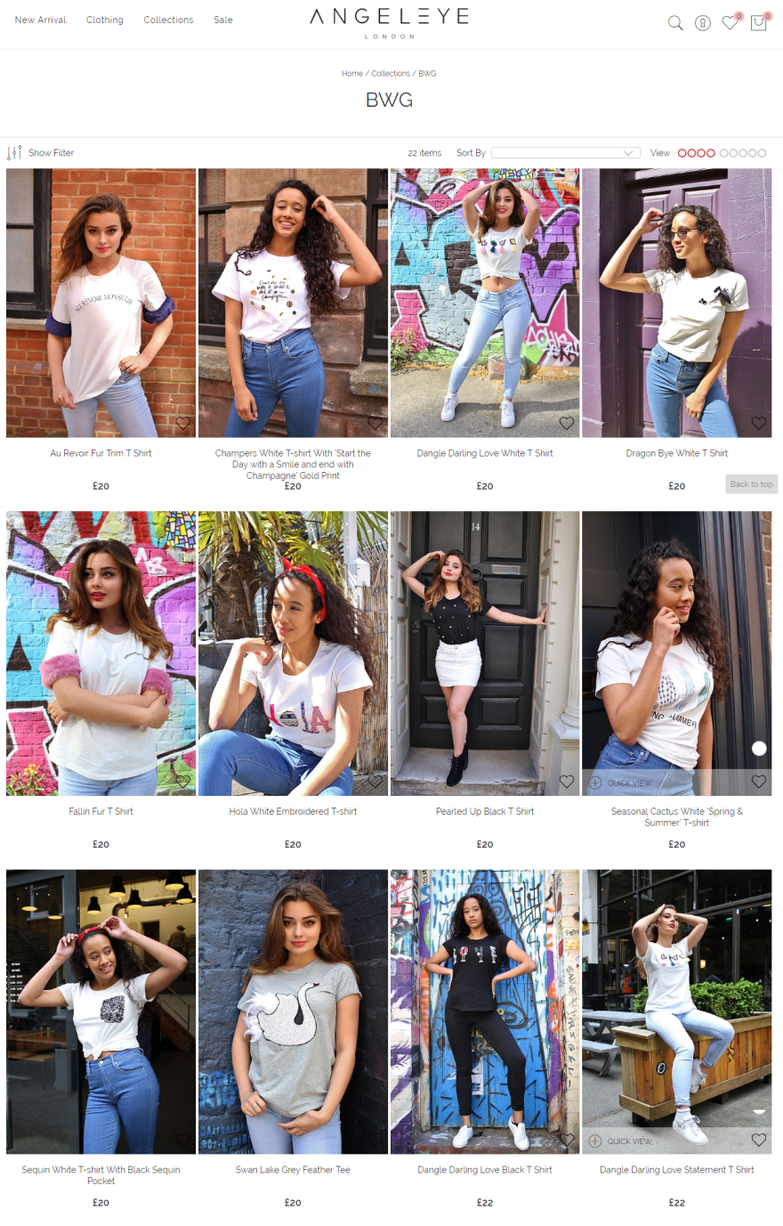 BWG Collections AngelEye Fashion