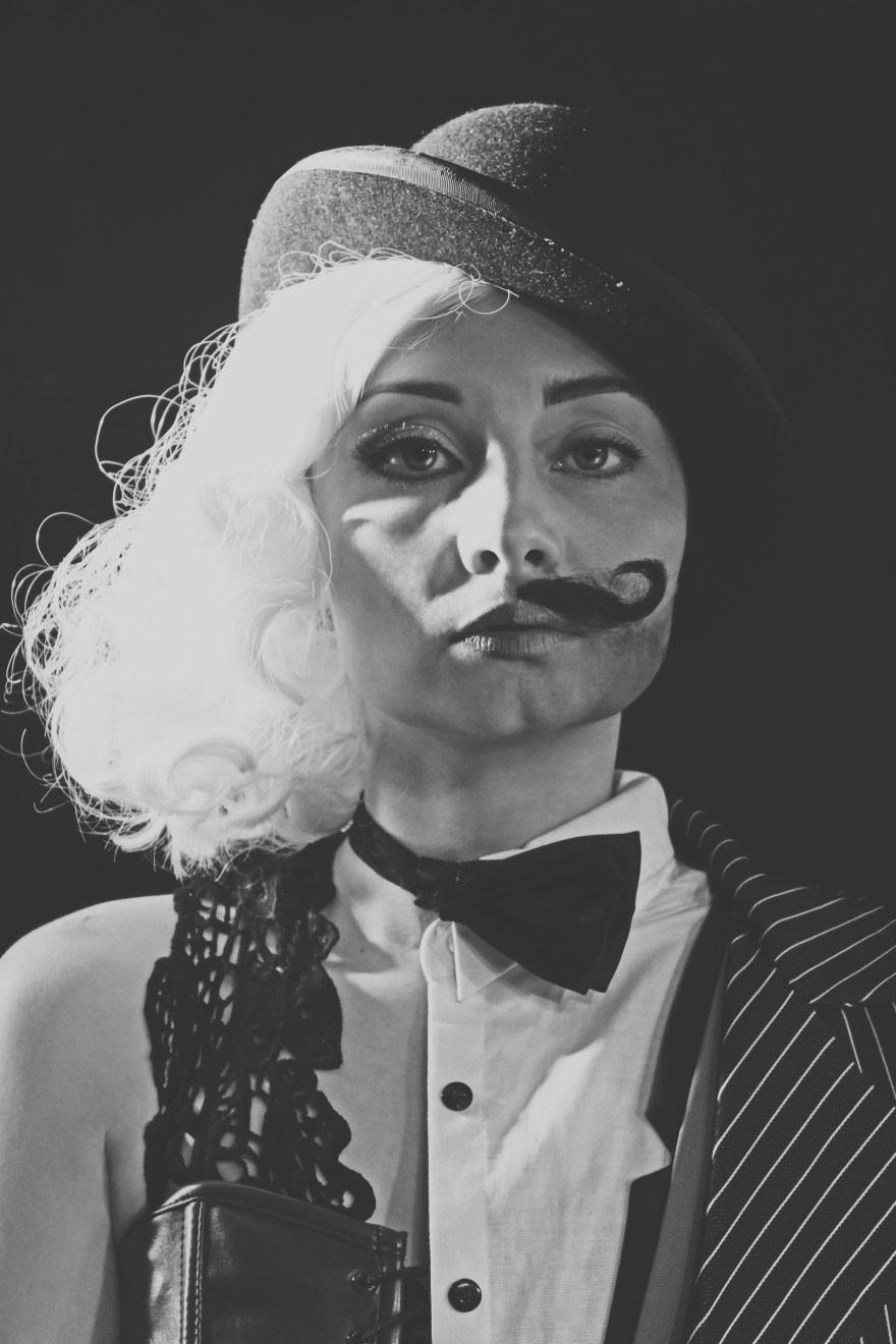 Gemma Carracher in Side Show (Little Theatre Company) by photographer Tim Copsey